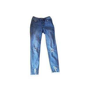 Juniors 5 distressed Jegging kancan women's 5